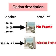 Set de 3 lienzos colgantes, murales italianos, conjunto de 3 impresiones italianas, impresiones del Lago de Como, paisajes italianos, fotografía italiana, decoración de pared para la sala de estar - Multicolor - Ver 7