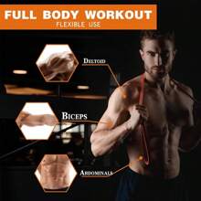 1 pieza Bandas de resistencia, bandas de ejercicio para asistencia en dominadas - Set de bandas de entrenamiento - Bandas de movilidad y potencia para hombres y mujeres fitness, aptas para yoga, pilates, gimnasio y ejercicios en casa