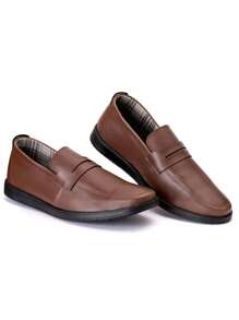 Men's Oxford Derby Shoes Genuine Leather Moccasin Easy Fit Stitched Sole Sport Fine Elegant Everyday Immediate Shipping - 卡布奇諾 (1011) - 查看 2