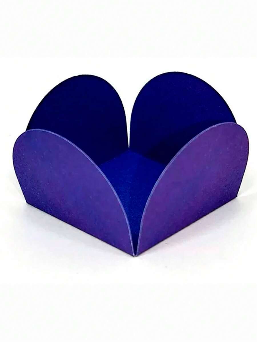 4 Petal Brigadeiros Party Wrappers Wedding Debutante Birthday Baptism Engagement - 藏蓝色 - 查看 1