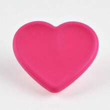 1pc Heart-Shaped Airbag Phone Handle Holder, Extendable Dopamine Color Series High Aesthetic Ins Style Simple And Fashionable, Multiple Color Options, Comfortable Sliding Feel Desktop Convenient Stand