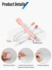 eyekan 1-Piece Set With 6 Compartments: Y2K Style Sweet & Cool Butterfly Print Contact Lens Storage Case Eye Contacts Contact Lenses For Eyes Colored Contacts Makeup