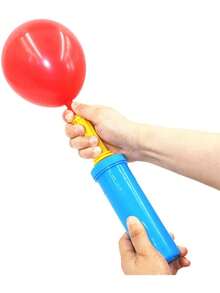 1/3/5pcs Blue Balloon Pump,Handheld Two-Way Dual Action - Hand Blower Air Pumper,For Festival Celebration Wedding Party Decoration - Multicolor - View 5