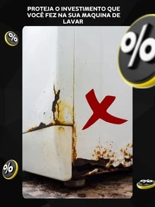 Washing Machine Cover With Top Opening Zipper Protector Samsung Brastemp Consul Eletrolux Continental - P đen - Xem 2