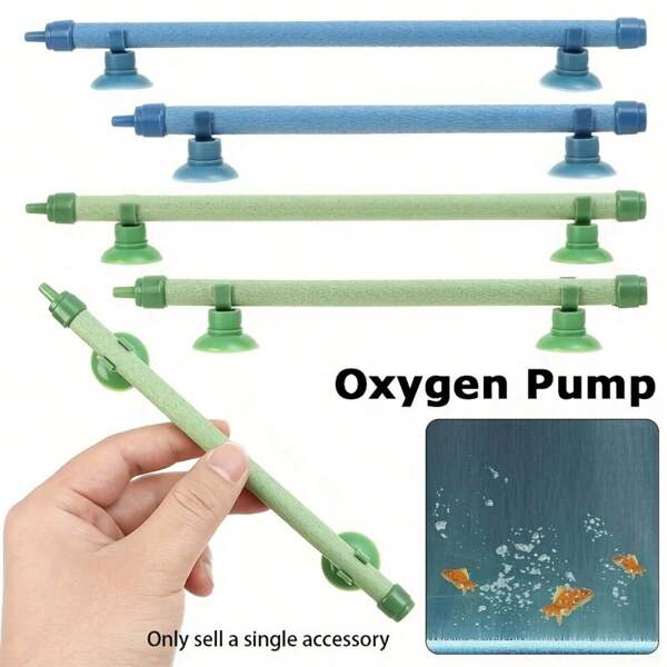 Barra de burbujas para pecera, acuario, difusor de oxígeno, barra de oxígeno para acuario, bomba de oxígeno