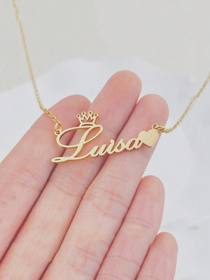 Custom name necklace for boyfriend store