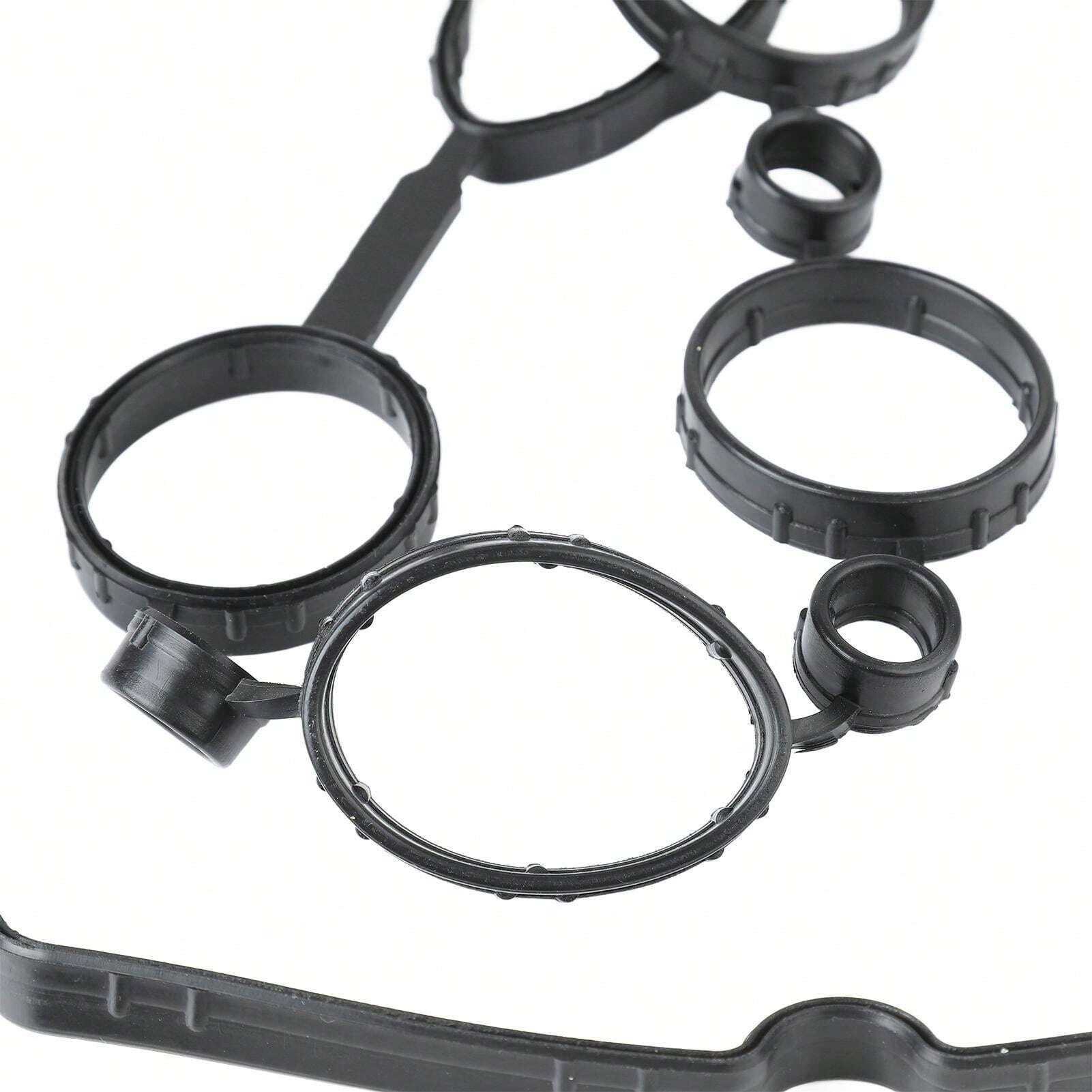 2 paquetes,X AUTOHAUX Cubierta de válvula de motor Junta de culata