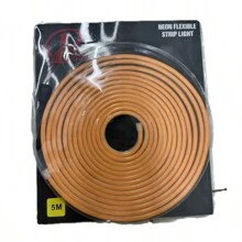 TIRA DE NEON FLEXIBLE - Naranja - Ver 6