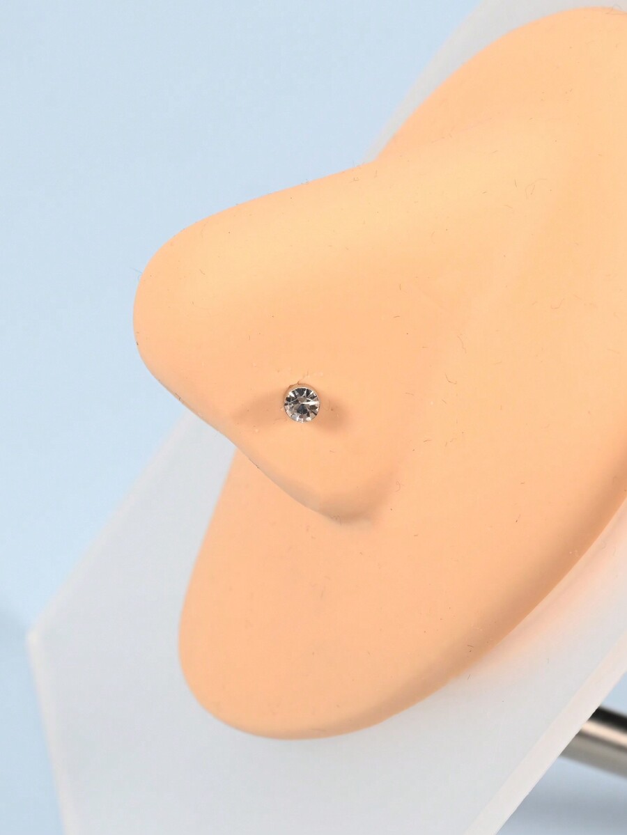 2Piece Set Of Fake Nose Studs, Personalized Punk Style Fake