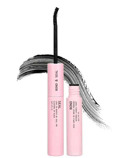 Lash Bond And Seal Waterproof 10g Bond And Seal For DIY Lash Extension Cluster Lash Glue Strong Gentle &Latex Free Lash Glue Long-Lasting Without Clumpy(1 Pc Of Glue) Lash Glue, Eyelash Glue