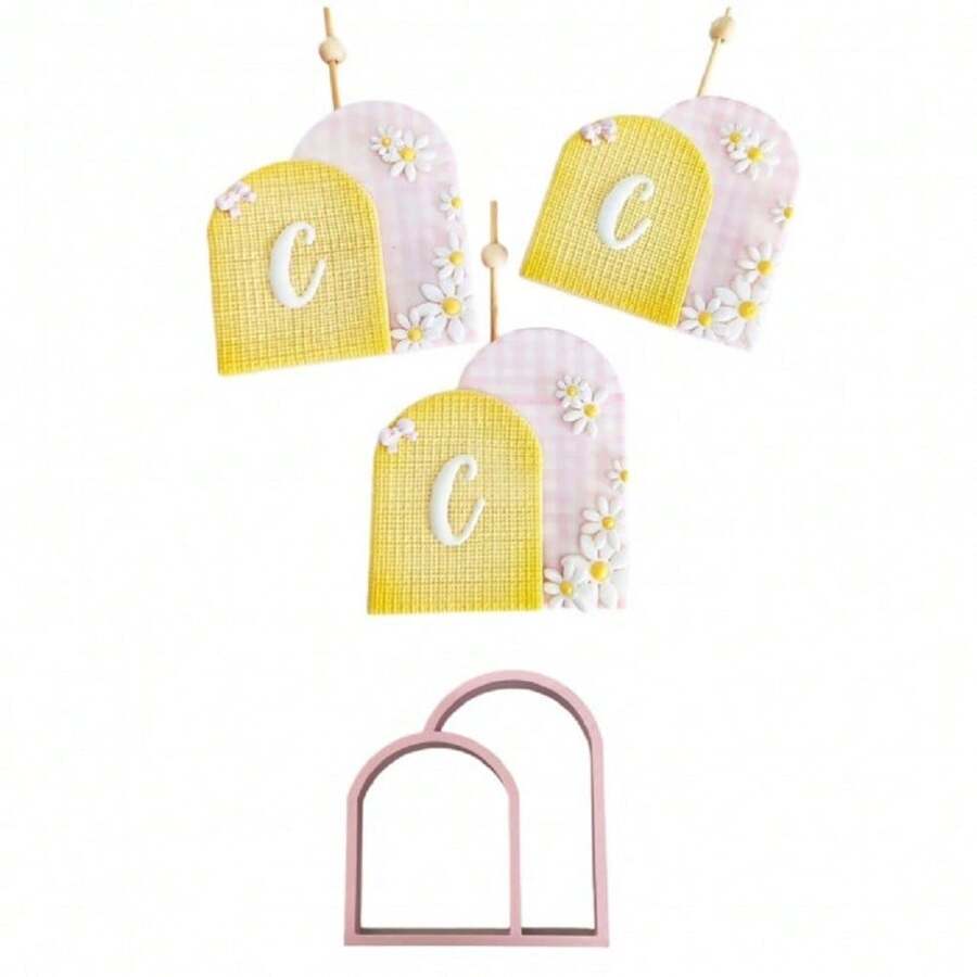 Double Frame Cutter With Divider 9.5 X 9cm - trắng - Xem 1