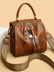 2024 Nova Bolsa Feminina de Luxo, Moda Couro Macio, Bolsa de Ombro de Menina, Marcas de Luxo, Artigos de Luxo Femininos