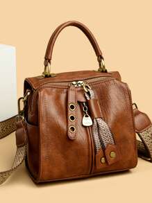 2024 Nova Bolsa Feminina de Luxo, Moda Couro Macio, Bolsa de Ombro de Menina, Marcas de Luxo, Artigos de Luxo Femininos