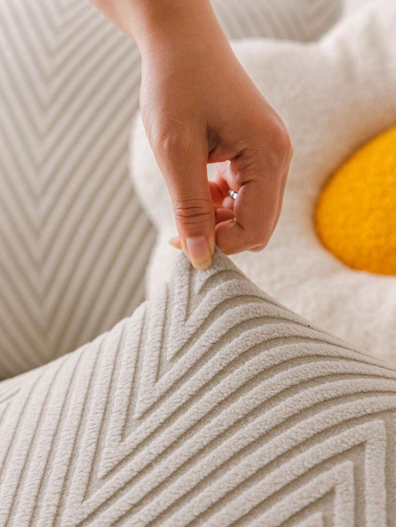 1pc AllSeason Elastic OnePiece Sofa Seat Cushion Cover, Slip