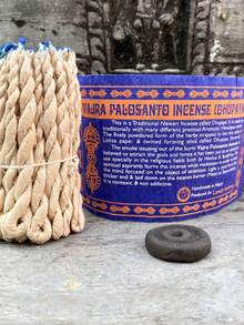 Set de 35 Piezas de Incienso de Cuerda Nepalí para purificación del aire, elaborado con materias primas naturales, desodoriza, ideal para yoga, meditación y aromaterapia, incienso natural - Multicolor - Ver 8