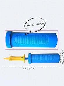 1/3/5pcs Blue Balloon Pump,Handheld Two-Way Dual Action - Hand Blower Air Pumper,For Festival Celebration Wedding Party Decoration - Multicolor - View 7