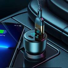 72W Turbo LED Car Charger USB And Type C Charger -RC003C - RC003C - Xem 6