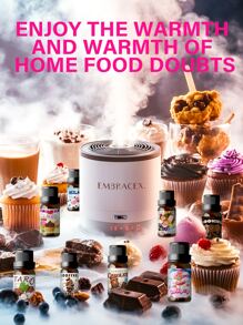 EMBRACEX. 10ml Oli essenziali per biscotti, candele profumate all'aroma di biscotti, aromaterapia per auto, per aromaterapia di biscotti, per uso domestico o in movimento, per umidificatori, diffusori, realizzazione di candele, adatto per donne, mamme, mogli, sorelle, adolescenti, fidanzate, oli per diffusori a bastoncini, oli per diffusori, regali