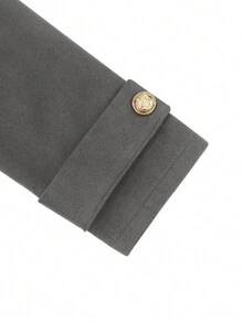 Women's Dual-Sided Jacket, Thickened For Autumn/Winter - Grey - View 4