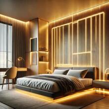 FLEXIBLE NEON STRIP - Gold - View 2