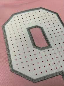 Customized Name And Number Women's Embroidered American Football Jersey Arizona Pink V-Neck Personalized Short Sleeved Shirt Party Game Training Competition Sports Top DIY S-XXL