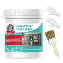 35oz Invisible Waterproof Agent, Repairing Leak Transparent Waterproof Coating Agent, Waterproof Paint Used For Cracks And Leaks(Clear) - Transparent Color - View 2
