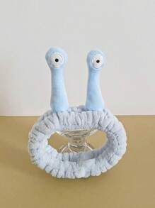 1 件趣味蜗牛图案可爱卡通天鹅绒发带，适合女孩、洗脸、护肤头带、美容、护肤产品、水疗、自我护理、护肤工具、面部护理、美容师用品、皮肤、洗面奶、面部 - 彩色 - 查看 15