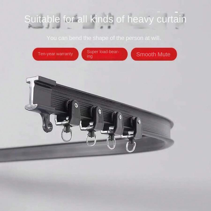 One 1m To 8m Flexible Ceiling Curtain Track For Curtain Track Ceiling