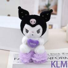 Sanrio Sanrio Plush Moon & Star Cloud Keychain Pendant Hello Kitty, My Melody Cartoon Couple Hanging Decor, Kuromi Anime Backpack Charm, Pochacco Fashion Party Doll Accessory