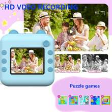 儿童相机即时打印，带打印相纸的儿童相机，适合 6 岁以上女孩的玩具，适合 6 岁以上儿童的幼儿数码相机 - 多色 - 查看 5