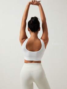 Kit With 2 Basic Tank Top Bras With Padded Cups And Excellent Support ASSORTED/RANDOM COLORS AND/OR PRINTS - 彩色 - 查看 2