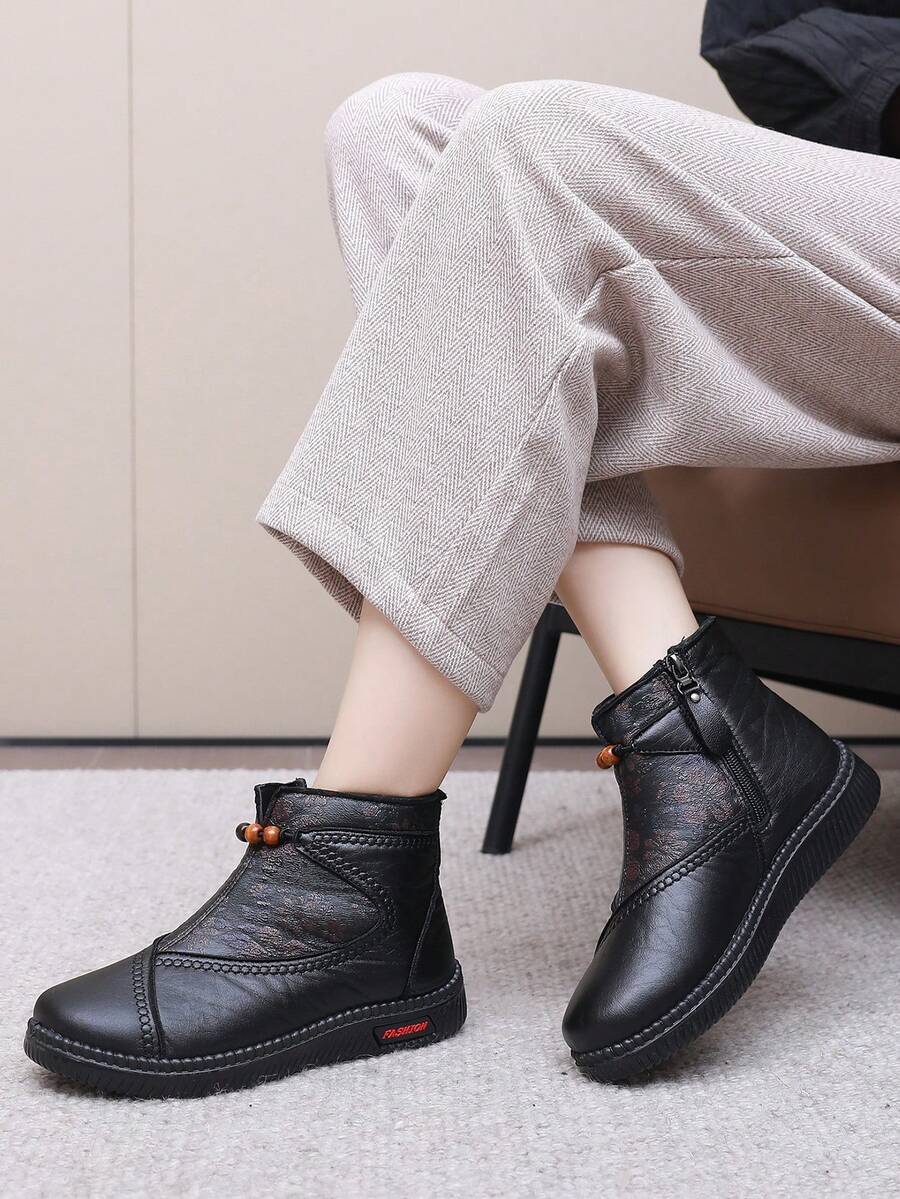 New 2024 Winter Women Boots, Warm FurLined Snow Boots With Waterproof