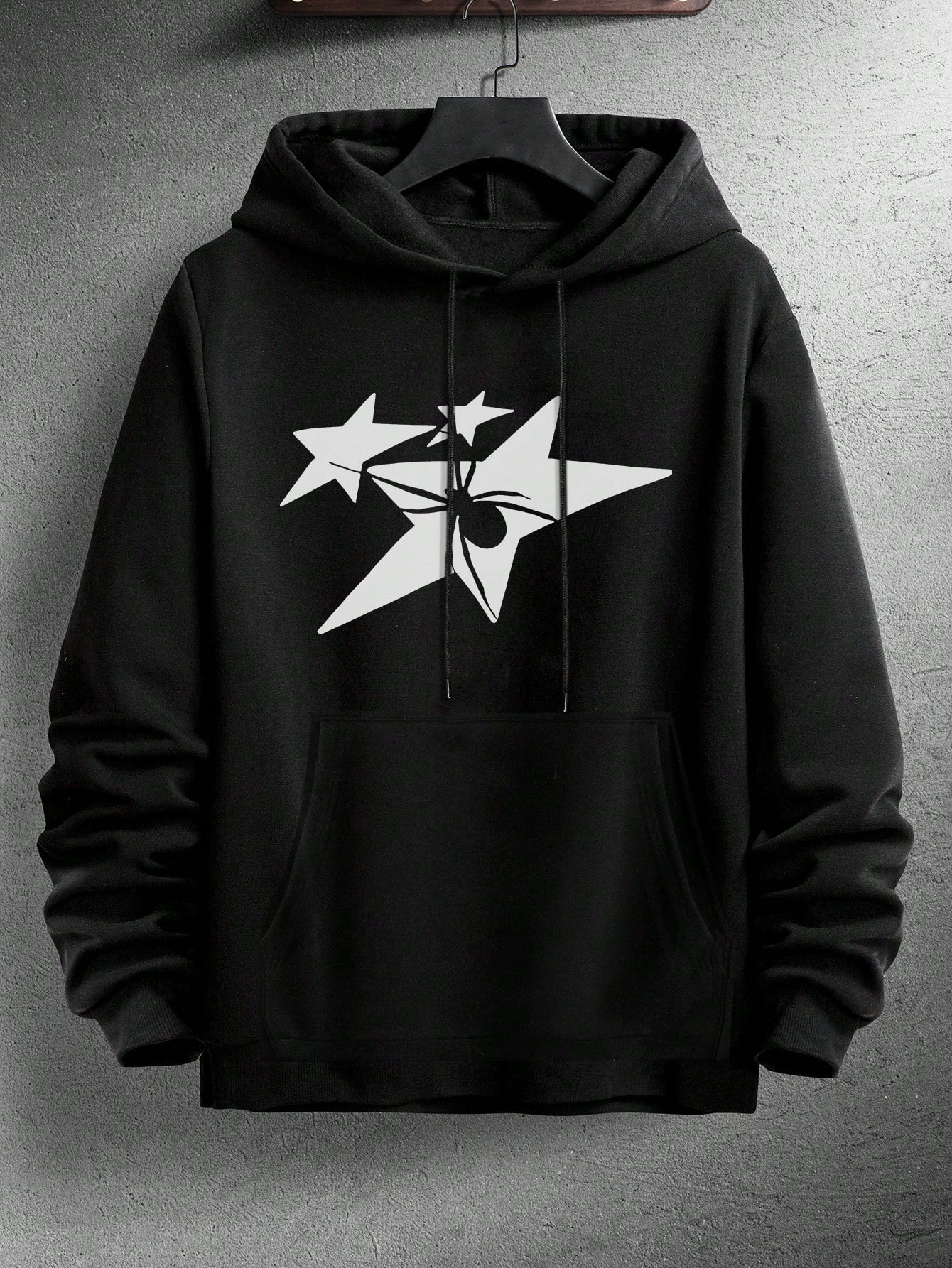 Classic Retro Men's Hooded Sweatshirt | Timeless Fashion Choice