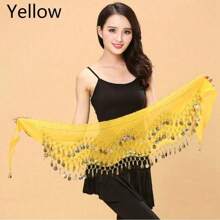 A Women's Belly Dance Waist Chain Belt Performance Practice Waist Chain - Multicolor - View 8