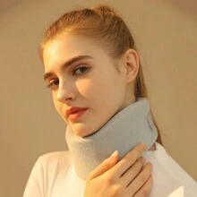1pc Portable Office Travel Cervical Fixation Bracket Anti-Drooping Neck Support Neck Protector Comfortable And Breathable Neck Care Neck Support To Prevent Head And Neck Sagging Neck Protector