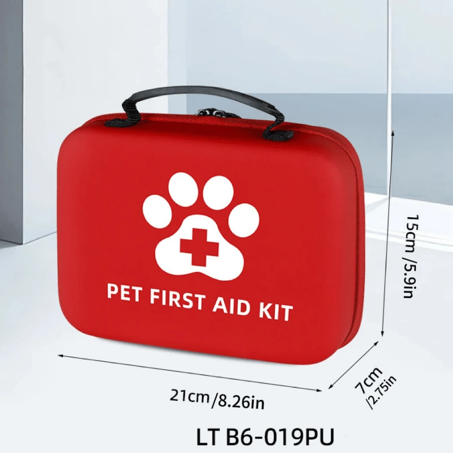 Pet First Aid Pack Waterproof Emergency Case For Cat Dog Wound
