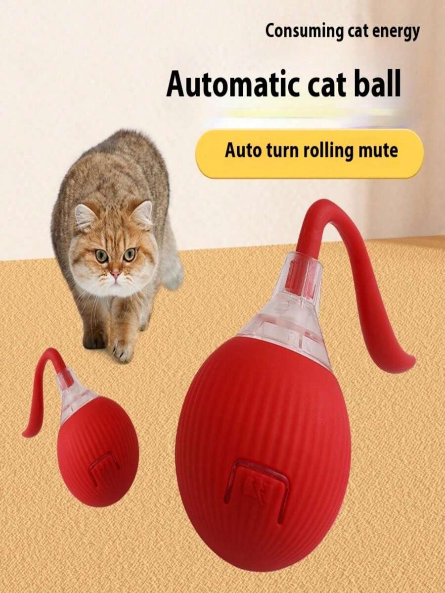 Factory Direct Smart Interactive Cat Toy Rolling Ball Motion Activate
