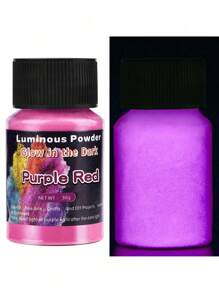 30g/bottle Long-lasting High-luminance Luminous Powder For Epoxy Resin & Crystal Crafts, 13 Colors Water/oil Resistant Fluorescent Pigment Diy Jewelry Making Accessories - Multicolor - View 14