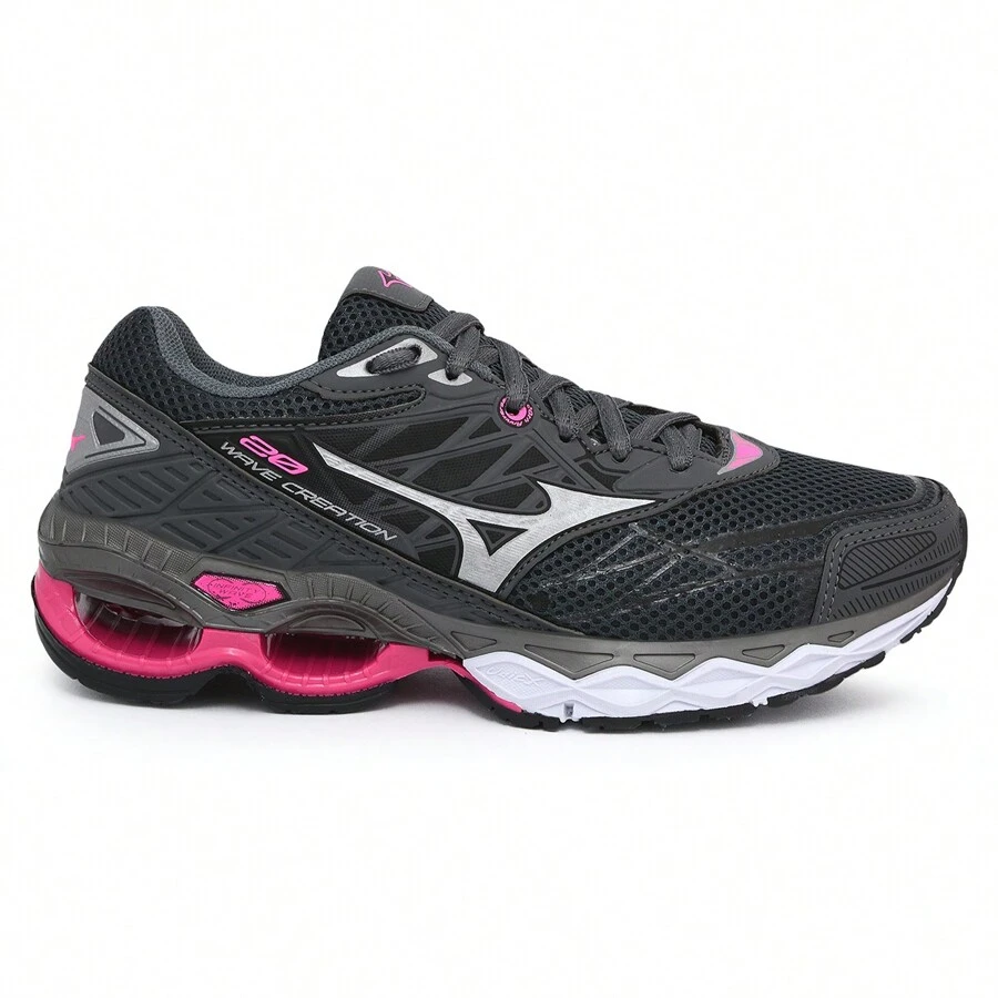 Wave Academia Creation 20 Men's Walking Running Sports Shoes Unisex Women's Shoes - Màu Hồng Tươi - Xem 1