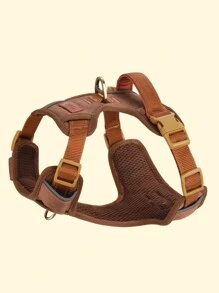 Arnés ajustable de pecho vintage para mascotas - Multicolor - Ver 15