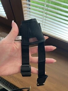 Cubierta para la boca del perro, máscara bebible para perros pequeños y medianos - Negro - Ver 10