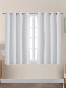 Estelar Textiler Bộ 2 rèm cửa màu trắng xám, dài 84-96 inch, thích hợp cho phòng khách và phòng ngủ, độ cản sáng từ 75% đến 85%. - màu trắng xám - Xem 14