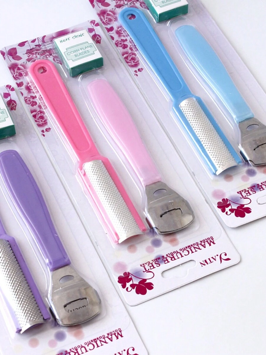 Kit Removedor de Calosidade Manual / Lixa Para Pé sortidos - Multicolorido - Visão 1