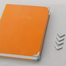 20Pcs/50Pcs/100Pcs Metal Triangle Corner Guards, Vintage Decorative Edge Protectors For Books, Scrapbooks, Photo Albums, Notebooks, Folders, School & Office Supplies Back To School,School Supplies