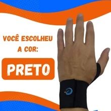 Wrist Brace Wrist Crossfit Orthopedic Sports Football Gym Tendinitis Calisthenics Volleyball Training - màu đen - Xem 2