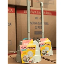 5-1 Toilet Brush Kit With Holder For Daily Cleaning - Reaches Into Corners Of Toilet Bowl - 5 đơn vị - Xem 2