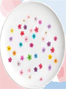 20pcs Small Daffodil Pressed Handmade DIY Photo Frame, Aromatherapy Candle Stickers, Painting Resin Crafts, Beauty Makeup Nail Art Supplies, Christmas Thanksgiving Gifts