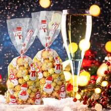 50 Túi quà Giáng sinh Cellophane đủ loại cho các loại đồ ăn ngày lễ, quà tặng tiệc Giáng sinh, túi kẹo Cello, quà tặng Giáng sinh, đồ dùng cho tiệc, túi quà Giáng sinh, Halloween, đồ trang trí Halloween - Xem 6