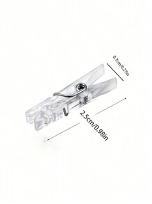 10/20/30/40/50/100PCS Mini Photo Clips Natural Wooden Small Clothespins, For Arts And Crafts Display And Hanging Decorative Pictures, DIY Handmade Crafts, Mini Clothespins For Drying Clothes & Hanging Postcards - Multicolor - View 2