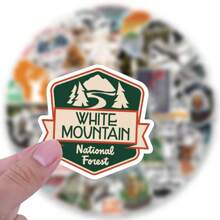 50PCS Hunting Stickers Vinyl Aesthetics Stickers For Scrapbooking, Diary, Laptop, Bumper, Skateboard, Water Bottle, Computer, Phone, Cartoon, Hard Hat, Car Stickers And Decals,Hiking Stickers,Decal Stickers,Sticker Bulk
